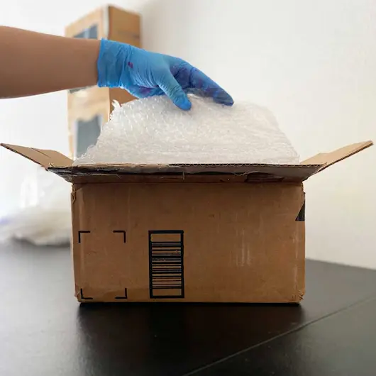 step 2 choose packing materials