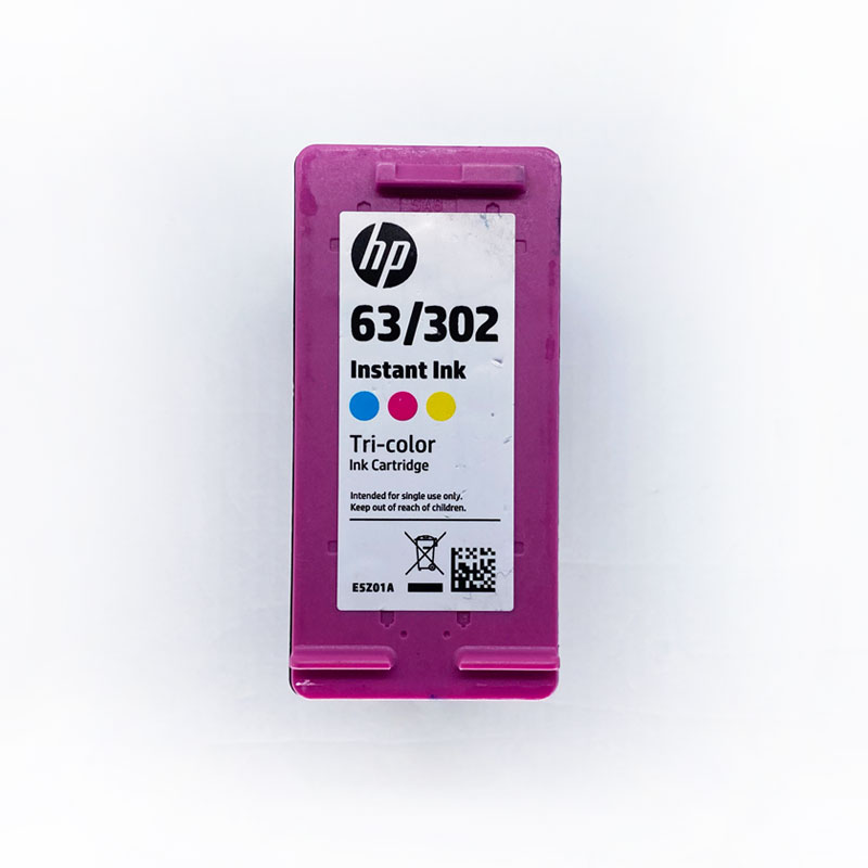 recycle your HP 63/302 Instant ink Tri-color empty ink cartridge