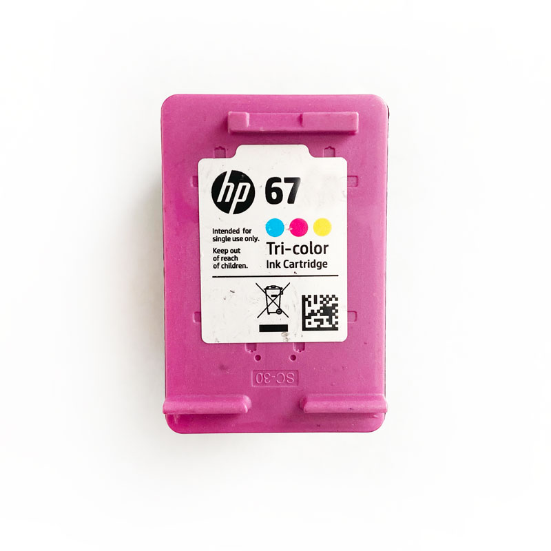 recycle your HP 67 Tri-color empty ink cartridge