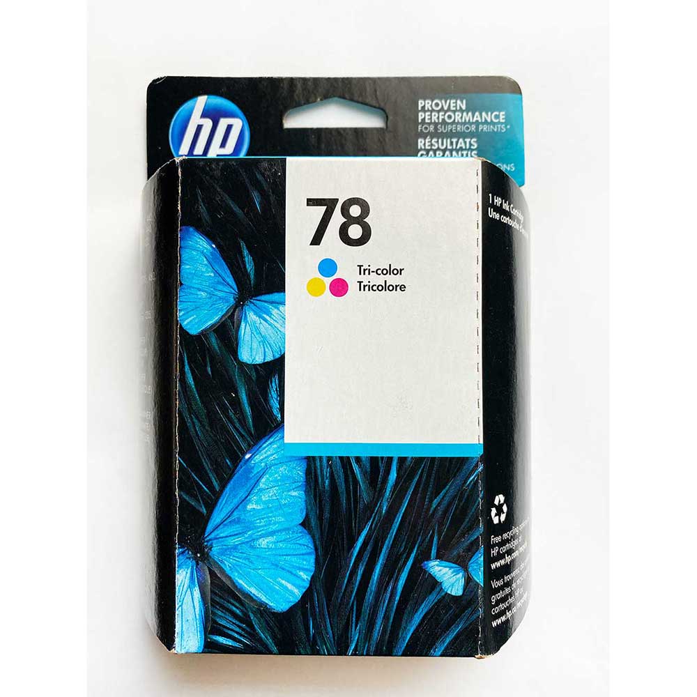 HP 78 Tri-Color Ink Cartridge New Expired Surplus